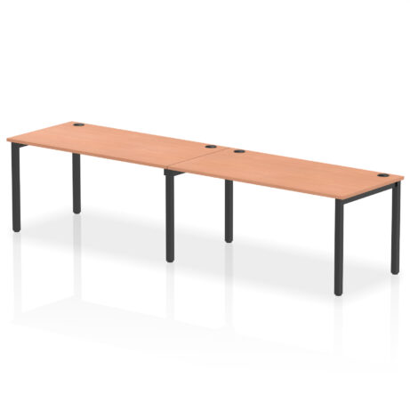 Impulse Single Row Bench Desk – 2 Person