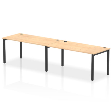 Impulse Single Row Bench Desk – 2 Person