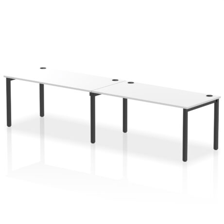 Impulse Single Row Bench Desk – 2 Person