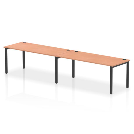 Impulse Single Row Bench Desk – 2 Person