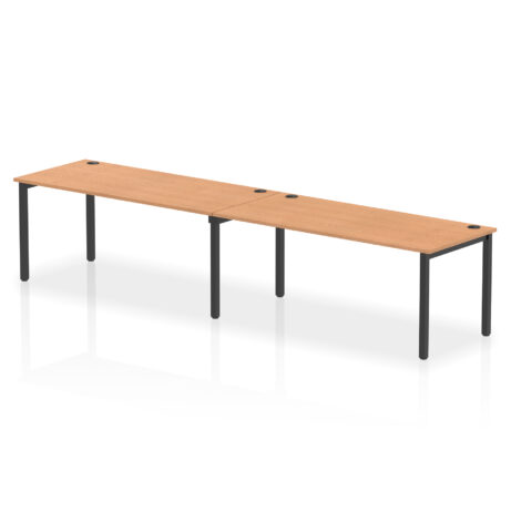 Impulse Single Row Bench Desk – 2 Person