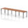 Impulse Single Row Bench Desk – 3 Person