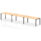 Impulse Single Row Bench Desk – 3 Person