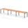 Impulse Single Row Bench Desk – 3 Person
