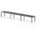 Impulse Single Row Bench Desk – 3 Person
