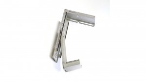 Silver Impulse PC holder showcasing a sleek and modern design with adjustable components for optimal support.