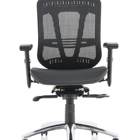 Mirage II Mesh Back Task Operator Office Chair with Height Adjustable Arms