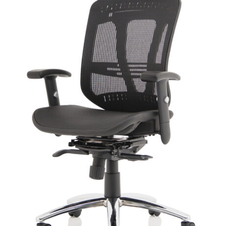 Mirage II Mesh Back Task Operator Office Chair with Height Adjustable Arms