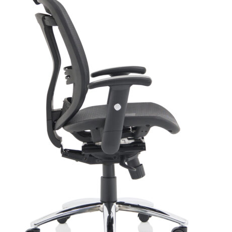 Mirage II Mesh Back Task Operator Office Chair with Height Adjustable Arms