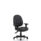 Jackson Medium Back Black Leather Task Operator Office Chair