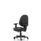Jackson Medium Back Black Leather Task Operator Office Chair