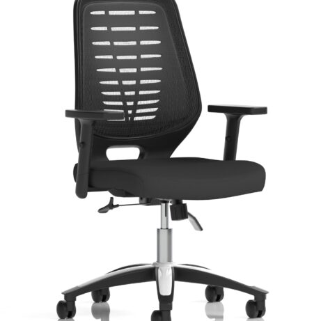 Relay Medium Mesh Back Task Operator Office Chair with Arms