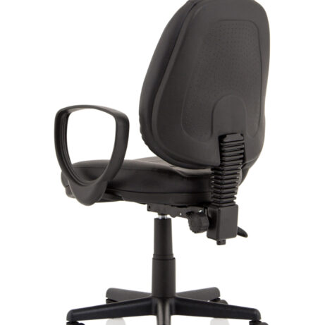 Jackson Medium Back Black Leather Task Operator Office Chair