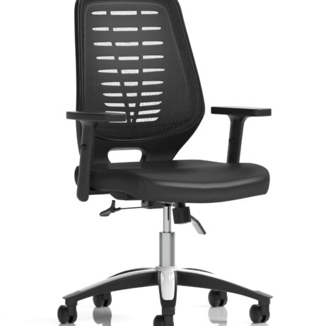 Relay Medium Mesh Back Task Operator Office Chair with Arms
