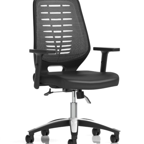 Relay Medium Mesh Back Task Operator Office Chair with Arms