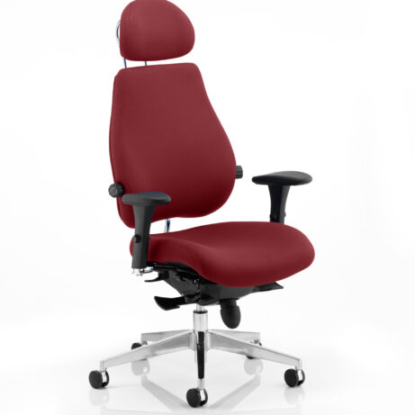 Chiro Plus Ultimate High Back Ergonomic Posture Chair with Arms and Headrest