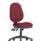 Eclipse Plus XL High Back Task Operator Chair in Bespoke Ginseng Chilli, without arms and adjustable features.