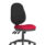 Eclipse Plus XL High Back Task Operator Chair, Bespoke Bergamot Cherry, no arms, adjustable features.