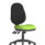 Eclipse Plus XL High Back Task Operator Chair in Bespoke Myrrh Green, with no arms and adjustable features.