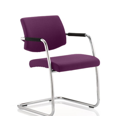 Havanna Medium Back Cantilever Visitor Chair with Arms