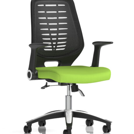 Relay Medium Mesh Back Task Operator Office Chair with Arms