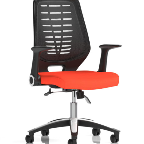 Relay Medium Mesh Back Task Operator Office Chair with Arms