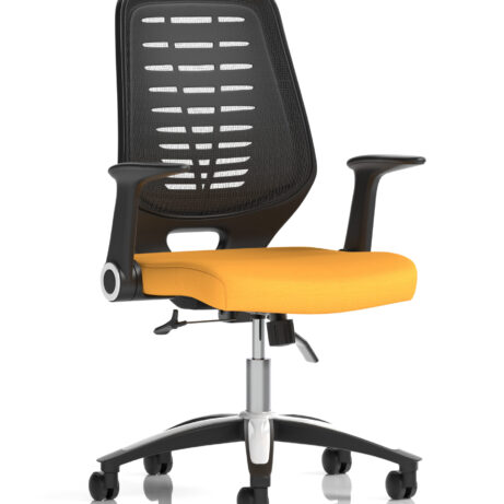 Relay Medium Mesh Back Task Operator Office Chair with Arms