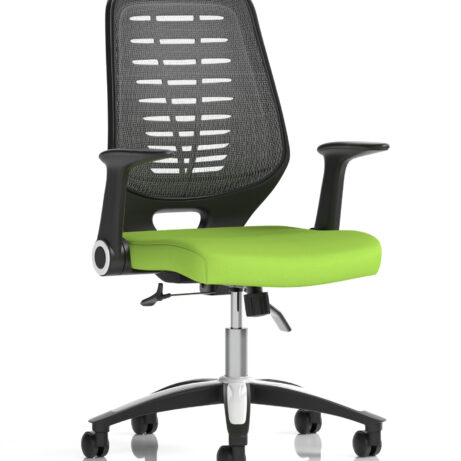 Relay Medium Mesh Back Task Operator Office Chair with Arms