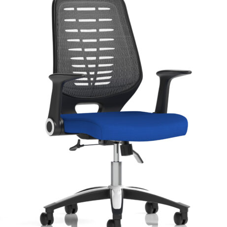 Relay Medium Mesh Back Task Operator Office Chair with Arms