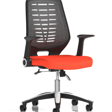 Relay Medium Mesh Back Task Operator Office Chair with Arms