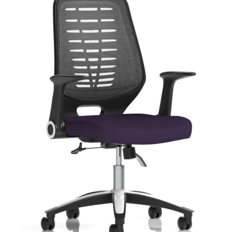 Relay Medium Mesh Back Task Operator Office Chair with Arms