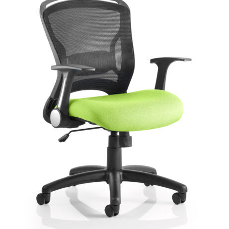Zeus Medium Mesh Back Task Operator Office Chair with Arms