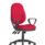 Eclipse Plus XL High Back Task Operator Chair in Bespoke Bergamot Cherry with Loop Arms and black base.