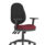 Eclipse Plus XL High Back Task Operator Chair with height adjustable arms in bespoke Ginseng Chilli colour.
