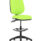 Eclipse Plus II Task Operator Chair in Bespoke Myrrh Green with Hi Rise Draughtsman Kit and matching back colour.