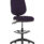 Eclipse Plus II Task Operator Office Chair, Bespoke Tansy Purple, with Hi Rise Draughtsman Kit and matching back colour.