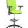 Eclipse Plus II Task Operator Office Chair in Bespoke Myrrh Green with matching back and hi-rise draughtsman kit.