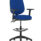 Eclipse Plus II Task Operator Chair in Bespoke Stevia Blue with Hi Rise Draughtsman Kit and matching back colour.