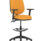 Eclipse Plus II Task Operator Office Chair in Bespoke Senna Yellow with matching back, featuring Hi Rise Draughtsman Kit.