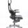 Zure High Back Black Shell Executive Office Chair with Arms featuring a breathable mesh back and ergonomic support.