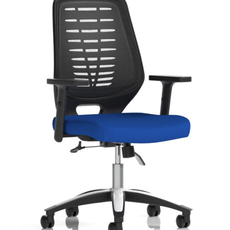 Relay Medium Mesh Back Task Operator Office Chair with Arms