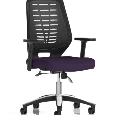 Relay Medium Mesh Back Task Operator Office Chair with Arms