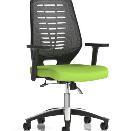 Relay Medium Mesh Back Task Operator Office Chair with Arms