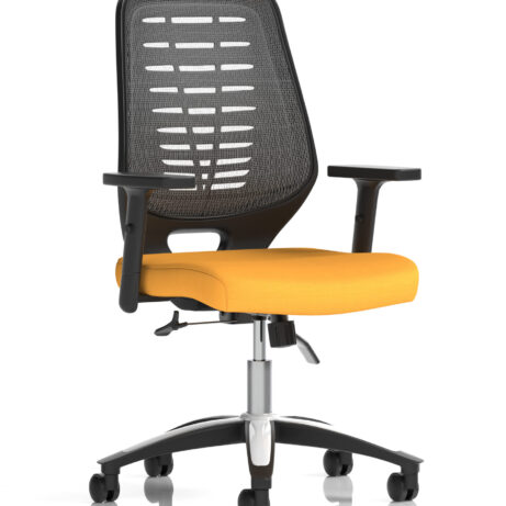 Relay Medium Mesh Back Task Operator Office Chair with Arms