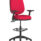 Eclipse Plus II Task Operator Chair in Bespoke Bergamot Cherry with matching back, featuring Hi Rise Draughtsman Kit.