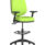 Eclipse Plus II Task Operator Chair in Bespoke Myrrh Green with matching back and hi-rise draughtsman kit.