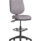 Eclipse Plus II Task Operator Chair in Bespoke Rivet Fuse with Matching Back, features Hi Rise Draughtsman Kit.