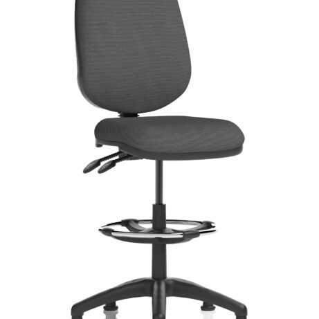 Eclipse Plus II Task Operator Chair in Bespoke Quest Mussel with Hi Rise Draughtsman Kit and matching back colour.