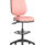 Eclipse Plus II Task Operator Office Chair in Bespoke Quest Shrimp with matching back, featuring a hi-rise draughtsman kit.