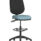 Eclipse Plus II Task Operator Office Chair in Bespoke Rivet Quench with Black back and Hi Rise Draughtsman Kit.